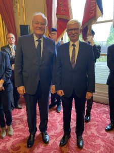 Monsieur le Sénateur Christian Cambon, vice président du sénat, et monsieur Christian PIQUET Président délégué de la FNAM.